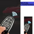 thumbnail image 4 of for Hyundai Key Fob Cover with Keychain TPU Car Key Case Shell 360 Degree Protection fit for Hyundai 2019 2020 2021 2022 2023 Sonata Santa Fe Tucson 5 Buttons Smart Key, 4 of 6