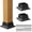 3, variant on Heavy Duty Steel Deck Bracket 2 Count For 4x4 Standard Wood Posts