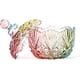 thumbnail image 3 of 1 tarro de cristal colorido con tapa para almacenar dulces, galletas, joyas, buffet y galletas (750 ml/26 oz), 3 of 5