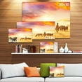 thumbnail image 2 of Designart - Mignons Zèbres Broutant dans les Prairies - Impression sur Toile, 2 of 2