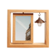 thumbnail image 1 of Big Ben nubes cielo azul Marco giratorio de madera 4x6, 1 of 3