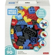 Mega Bloks, MBLFLY44, Let's Build! Building Blocks Set, 1 Each, Assorted