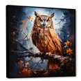 thumbnail image 2 of Designart "Mystique Of Owls In Twilight I" Animals Owl Floater Framed Wall Art Prints, 2 of 5