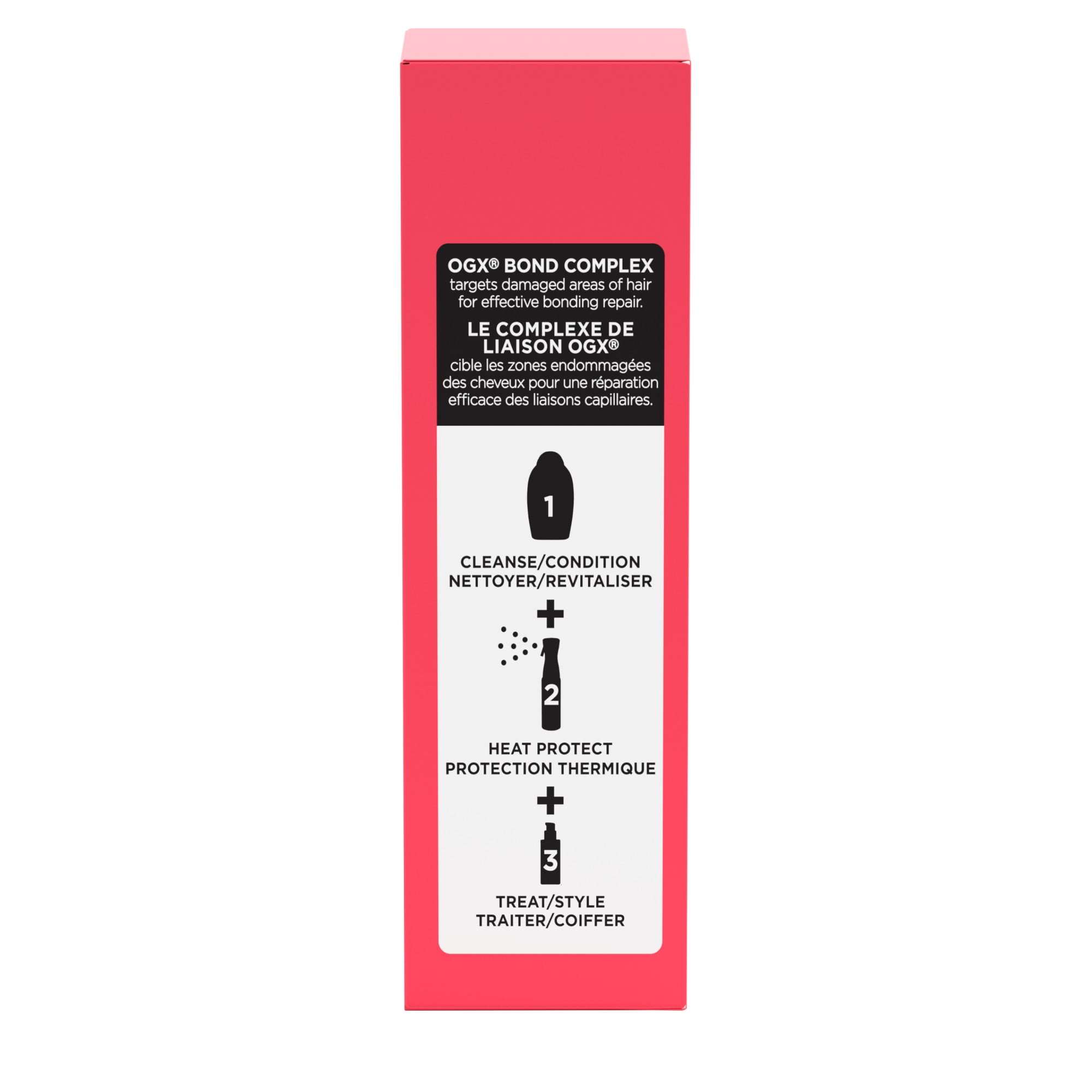 OGX® Repair & Protect Bond Protein Repair 3-in-1 Oil Mist, Multi-Benefit Hair Oil Protects Dry, Damaged Hair Against Frizz, Strengthens, & maintains Shine