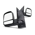 thumbnail image 3 of For Chevy Express 3500 2008-2018 Door Mirror Driver and Passenger Side | Pair | Power | Heated | Manual Folding| Replacement For 15227418, 15227437 | GM1320396, GM1321396, 3 of 9