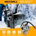 thumbnail image 2 of From ChinaApplicable to MOTOALL 520-862 Carburetor for HUAYI 170S 170SA 165S 165SA Cub Cadet MTD Troy Bilt Snow Blower Machine, 2 of 7