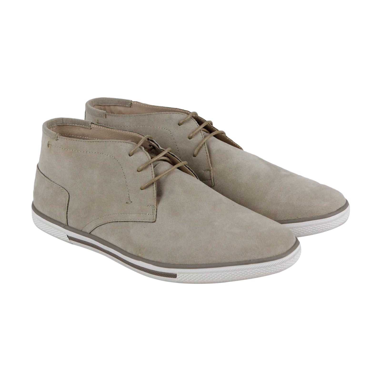 Kenneth Cole - Kenneth Cole Unlisted Many Crown S Mens Beige Suede Lace ...