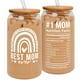 thumbnail image 1 of Vaso tipo lata Mocosweeties de 470 ml con tapa de bambú y popote, 1 of 7