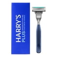 thumbnail image 1 of Harry's Plus Razor - 1 Handle and 1 Razor Blade with Travel Blade Cover (Tide), 1 of 9