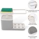 thumbnail image 4 of SJsee Dispensador de jabón, dispensador de jabón y soporte para esponja para fregadero, dispensador de jabón y utensilios de cocina (gris) Sailing Electrónica, 4 of 5