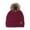 A, variant on Generic Ladies Pom Pom Cable Knit Beanie Women'S Vintage Knit Hat Women'S Knit Beanie Hat Women Winter Hat Warmer Casual Plush Crochet Multicolor Women Hats Knit Ball Baseball Caps