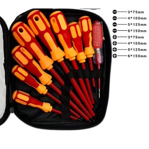 Jeu de tournevis Tournevis isotherme multifonctionnel 9 pcs