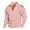 Pink, variant on JTieacloth Button Casual Tee Collared Men's Pullover Sweatshirts Long Sleeve Shirts Casual Thermal Loose Fit Button Up Pullovers Black L