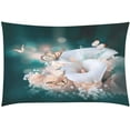 thumbnail image 4 of Juego de ropa de cama ABPHQTO 3 piezas Funda nórdica de rosas amarillas con 2 fundas de almohada, 4 of 4