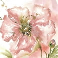 thumbnail image 2 of Tre Sorelle Studios 26x26 Gold Ornate Wood Framed with Double Matting Museum Art Print Titled - Blush Watercolor Poppy II, 2 of 4