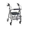 thumbnail image 1 of Andadera para Adulto Rollator con Asiento y Canastilla Vanlig Liberty Plata, 1 of 3