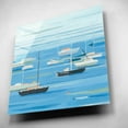 thumbnail image 4 of Epic Art 'Summer Regatta II' by Emma Scarvey, Acrylic Glass Wall Art, 12"x12", 4 of 8