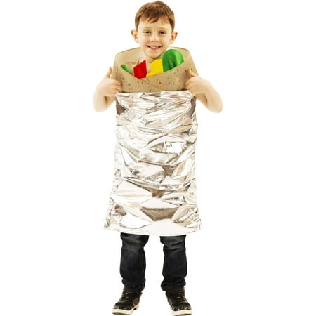 Burrito Costume For Kids | Easy Pull Over Design | Sized To Fit Most