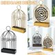 thumbnail image 2 of Mosquito Coil Holder, Birdcage Iron Design with Deep Ash Tray, Indoor Outdoor Mosquito Coil Burner Stand for Patio Garden Camping, 2 of 7