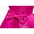 thumbnail image 5 of Girls Party Dress Princess Formal Costumes Toddlers Polka Dot Skirt Vintage Bow Dress, 5 of 6