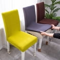 thumbnail image 4 of Neinkie Spandex Chair Covers Dining Room Chair Slipcovers Dining Chair Covers Parsons Chair Slipcover Stretch Chair Covers for Dining Room Removable and Washable, 4 of 7