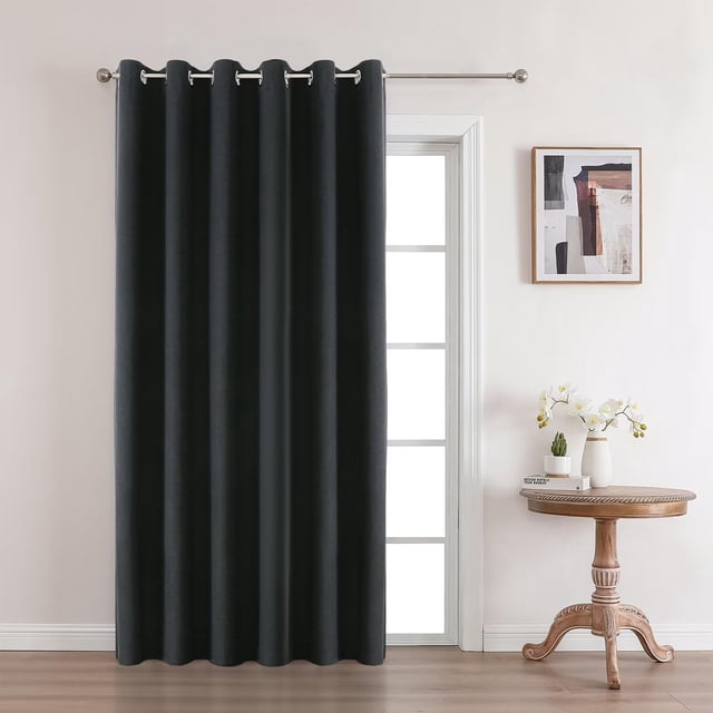 Cortinas Divisorias Opacas Joydeco Negras 178x229 cm 1 Panel