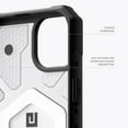 thumbnail image 4 of UAG iPhone 15 Case 6.1" Pathfinder Clear Ice/Silver Built-in Magnet Compatible with MagSafe Charging Rugged Transparent Dropproof Protective Cover by URBAN ARMOR GEAR, 4 of 9
