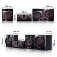 thumbnail image 4 of Mini Componente LG XBOOM CJ45 Negro Wireless Party Link, 4 of 4