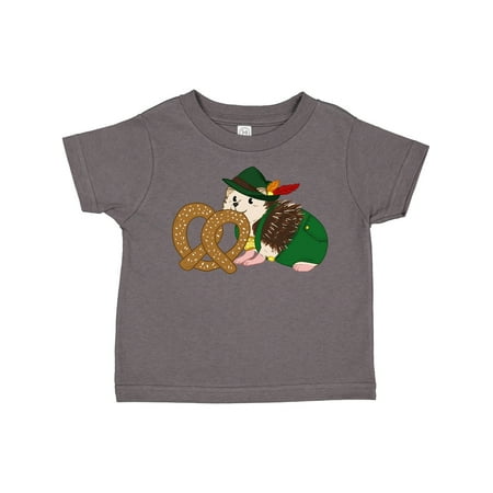 

Inktastic Cute Hedgehog with Pretzel Gift Toddler Boy or Toddler Girl T-Shirt