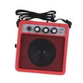 thumbnail image 2 of Amplificador de guitarra,Amplificador de guitarra portátil mini Amplificador de guitarra eléctrica,Amplificador Altavoz Amplificador Amplificador Altavoz,Amplificador de instrumentos rojo, 2 of 9