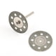 thumbnail image 4 of 10 unids 30 mm 8 orificios Diamante Cuchilla de sierra circular Disco de corte de madera con 2pcs Mandrel Herramienta de corte de plástico de aluminio de plástico, 4 of 6