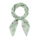 thumbnail image 1 of Bufandas de gasa para mujer - 27.6 X27.6 - Pañuelo cuadrado con estampado floral Pañuelo para el cuello Pañuelo para el cuello Verde claro 70x70cm/27.6x27.6 inches(LxW), 1 of 5