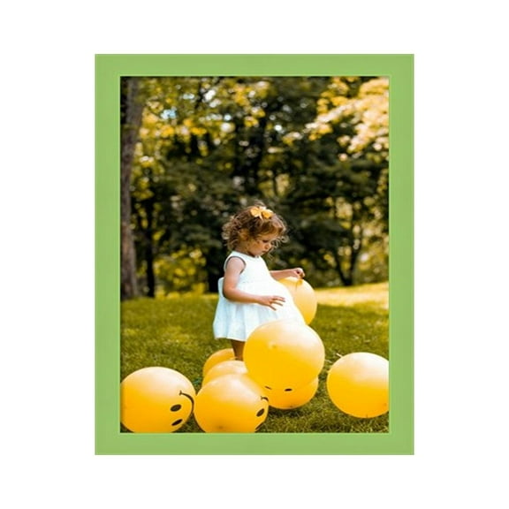 Modern Flat Green Picture Frame Gallery Wall