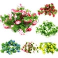 thumbnail image 1 of Cheers.US Artificial Rose Flower Floral Fake Vine Hanging Garland Party Wedding Decor, 1 of 3