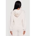 thumbnail image 5 of Women's Almost Famous Rhinestone Studded Fleece Pullover Hoodie, 5 of 5