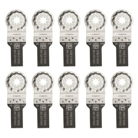 UPC: 4014586386928 | Fein 63502183290 Bi-Metal Oscillating Blade (10 Pack) 13/16 x 1-3/16