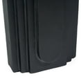thumbnail image 2 of Gild Design House Calyx Metal Table Vase Large Black, 2 of 4