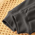thumbnail image 5 of Gfyviroh Toddler Boys and Girls Pants Children's Thick Winter Warm Pants Casual Cotton Pleated Cuffed Trousers,3-15 Years, 5 of 6
