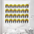 thumbnail image 1 of Jamaican Tapestry, Jamaican Culture Elements Cartoon Style Design Rastafarian Man Dreadlocks, Fabric Wall Hanging Decor for Bedroom Living Room Dorm, 5 Sizes, Multicolor, by Ambesonne, 1 of 1