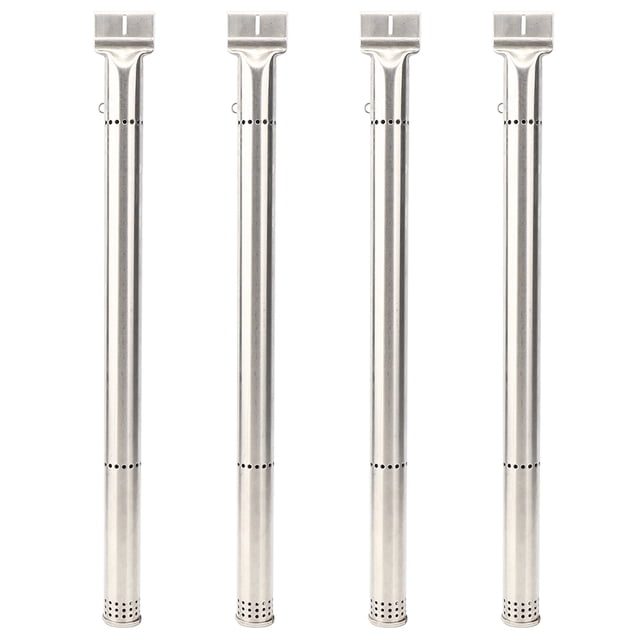 4 Uds. Accesorios de repuesto de tubo de quemadores de parrilla de acero inoxidable aptos para Charbroil