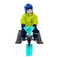 thumbnail image 5 of Snow Sled for 3-15 Years Kids Skiing With Two Serrated Foot Brakes Modern Green Snow Racer Sled, Ski Sled Slider Board, 5 of 26