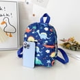 thumbnail image 2 of Bolso Mochila escolar para niños, mochila de nailon con dinosaurio de dibujos animados de animales bonitos para niños y niñas, 2 of 6