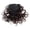 Dark Brown, variant on Short African Curly Bangs Clip-In Hair Wigs for Black Women - 100% Brazilian Human Hair Extensions