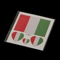 thumbnail image 3 of Paquete de 50 pegatinas de bandera Euro Cup Football European Championship Cheer #B Baoblaze Cheer engomada, 3 of 6