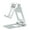 Silver, variant on SUTENG Adjustable Tablet Stand, Table Tablet Stand, Universal Tablet Holder Compatible, Pad Air 2 3 4, Smartphone, Pad, Tablet, Desk Accessories from 4-13 Inches