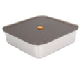 thumbnail image 2 of Stainless Steel Food Storage Container Stainless Steel Preservation Box Bento Box with Lid 3700ml, 2 of 14
