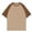 Coffee, variant on Krdevn Men's Short Sleeved T Shirt Round Neck Casual T Shirt Couple Outfit,L