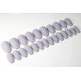 thumbnail image 2 of 24pcs Ballerina False Nails Fake Coffin Long Tips 12 Sizes with Glue (Matte Light Grey), 2 of 6