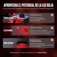 thumbnail image 2 of Sleep Ritual Lampara de Lectura con Luz Roja de 620 NM. Luz Roja de Lectura LED Recargable para uso Nocturno con Cable de Carga USB Tipo-C. Reading Lamp. 5 Watts., 2 of 6