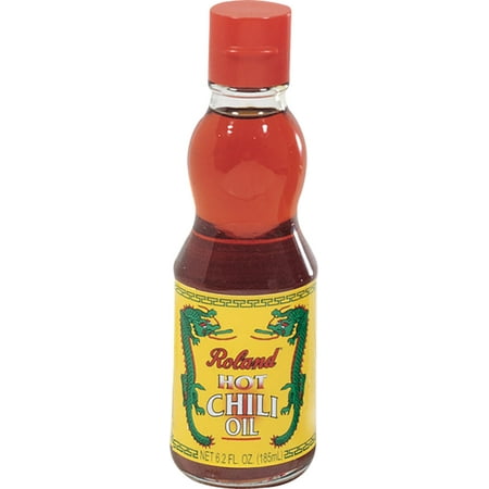 Garlic Chili Oil - (2 Pack) Roland Hot Chili Oil, 6.2 Oz